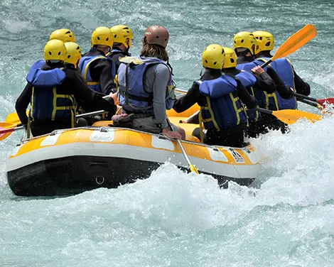 Raften op de Zambezi