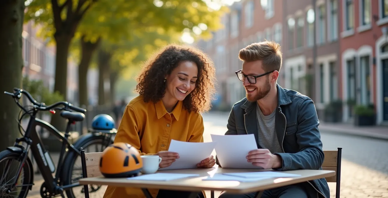 Moderne Belgische woning met duurzame mobiliteitselementen